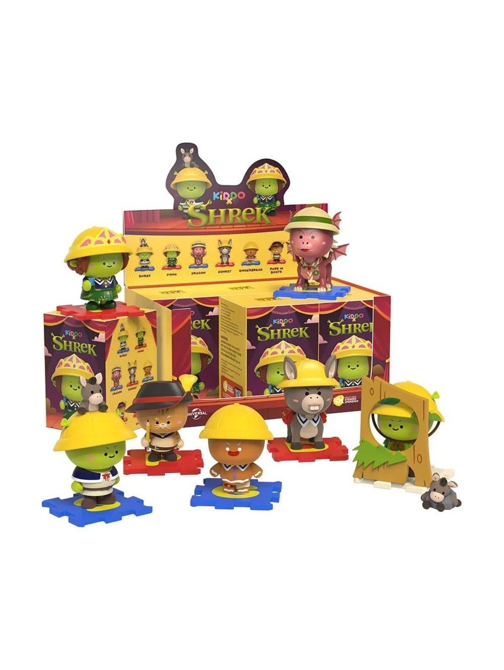 Kiddo x Shrek PDQ 6Pcs